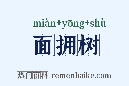 面拥树是什么意思的图片